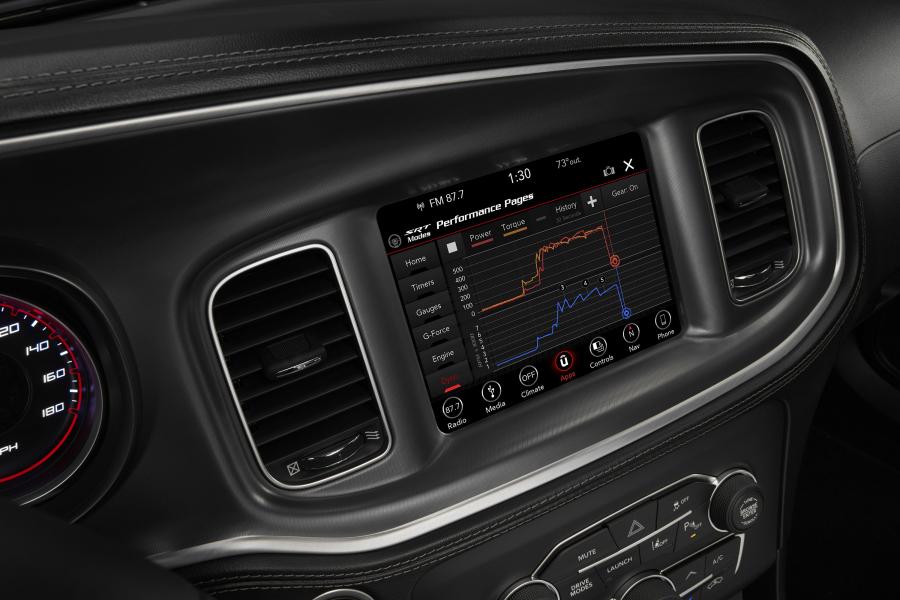 Детали интерьера Dodge Charger Scat Pack Widebody 2019 года  (фото 56 из 79)